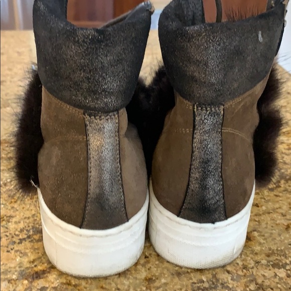 Meline High Tops with Faux Fur - Picture 3 of 6